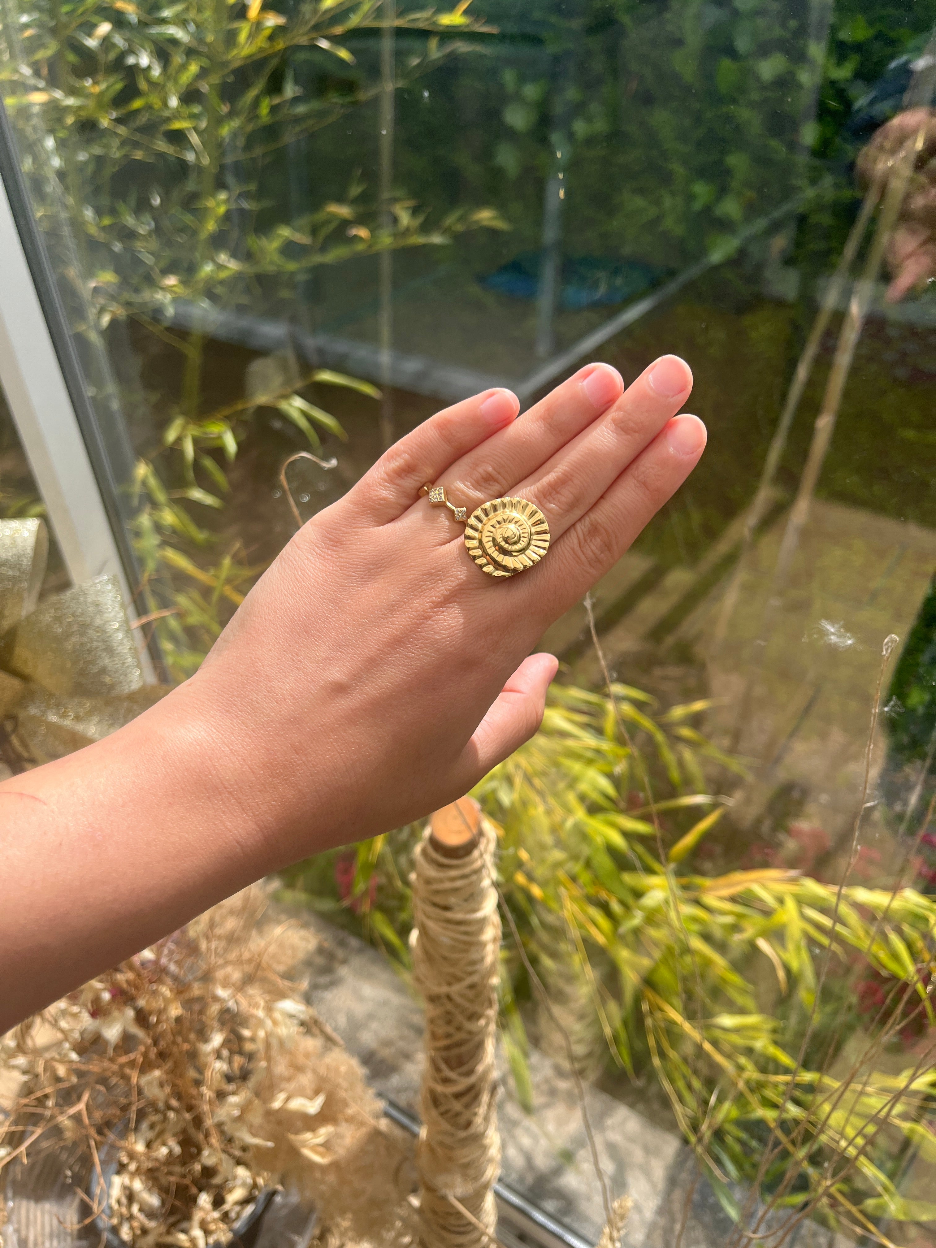 Bague nermina acier