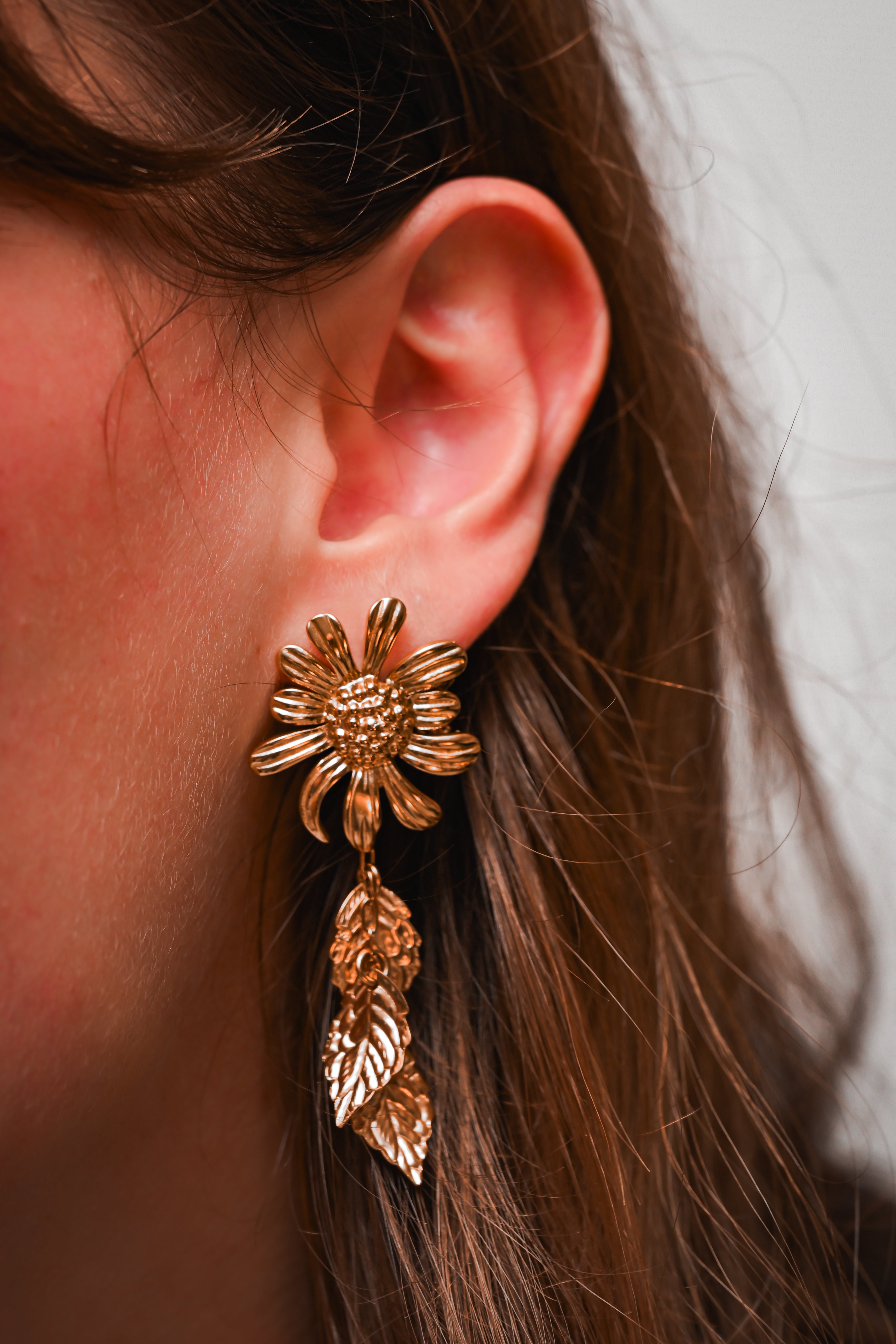 Boucles d’oreilles LALIE (création)
