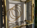 Lot 3 jonc Dalilia en acier inoxydable