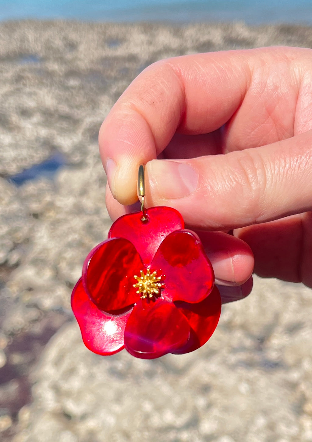 Boucles d’oreilles Lilya (création)