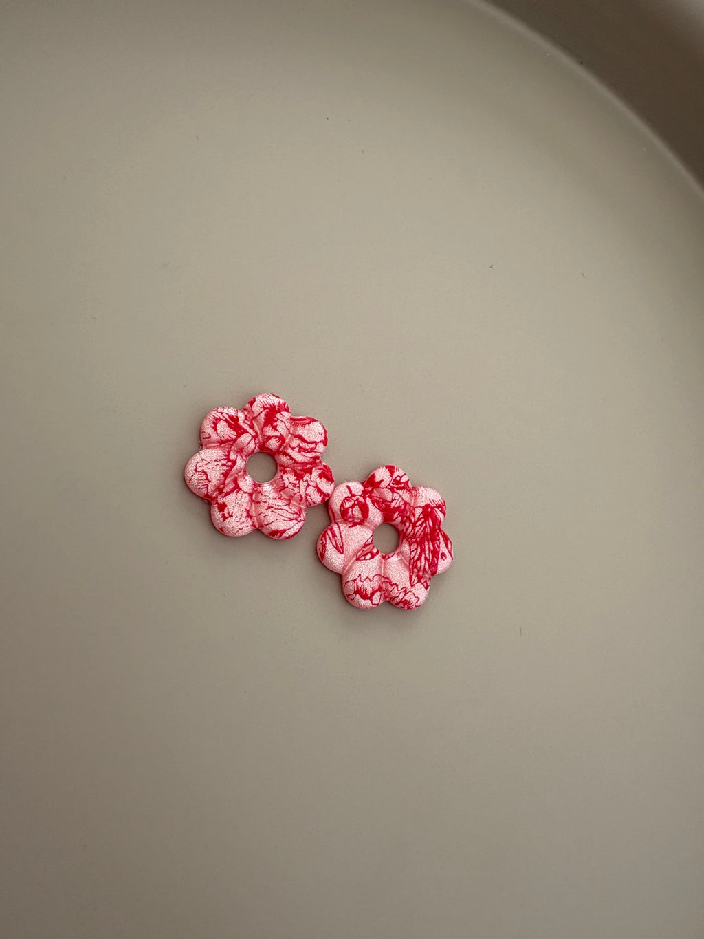Mini Lyne pivoine 6 pétales sans créole création