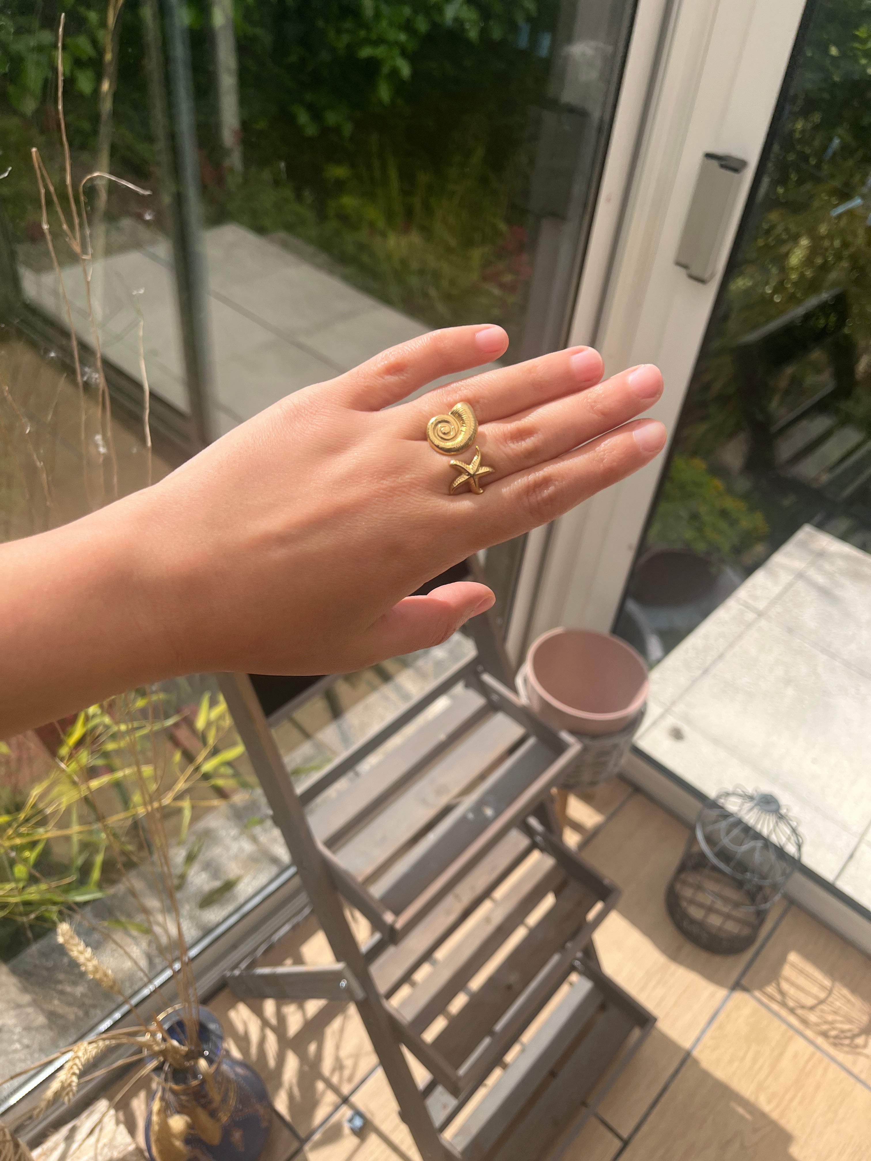 Bague nermina acier
