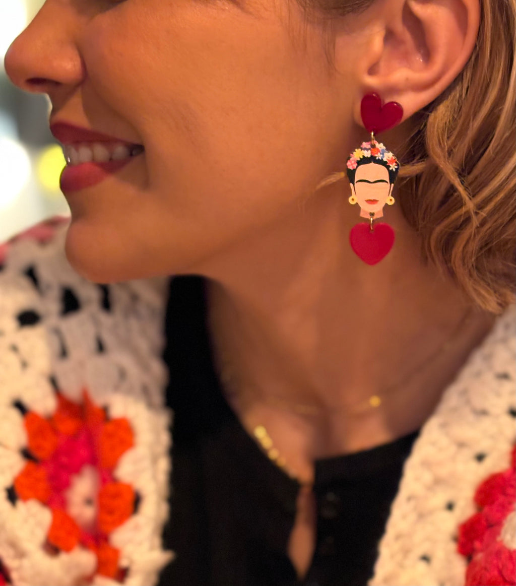 Boucles d’oreilles frida