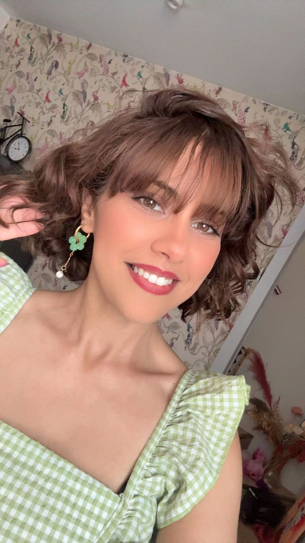 Boucles d’oreilles Green power