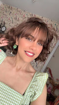 Boucles d’oreilles Green power