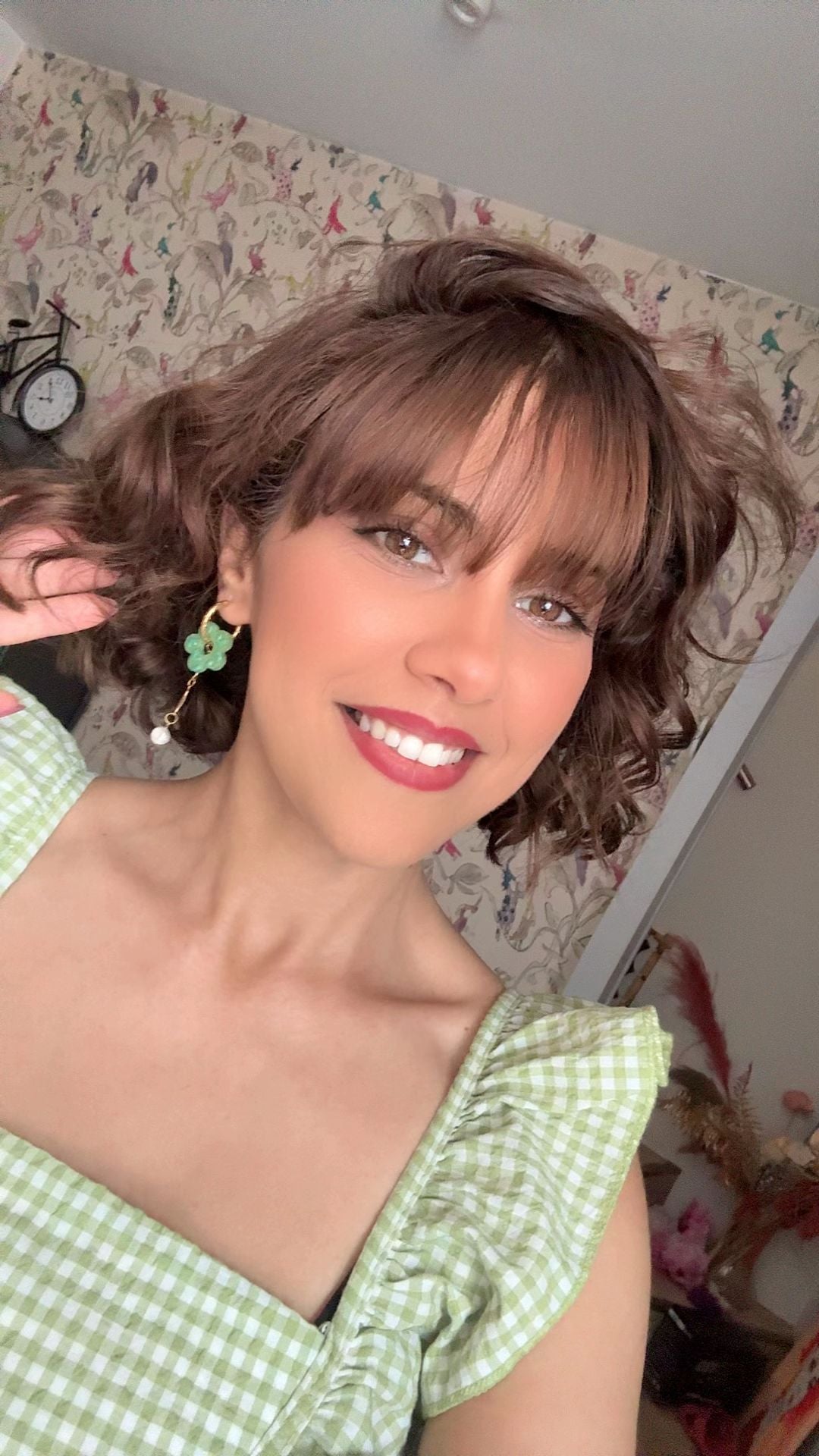 Boucles d’oreilles Green power