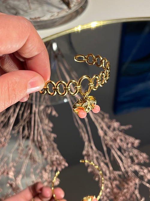 Bracelet jonc charlotte réglable