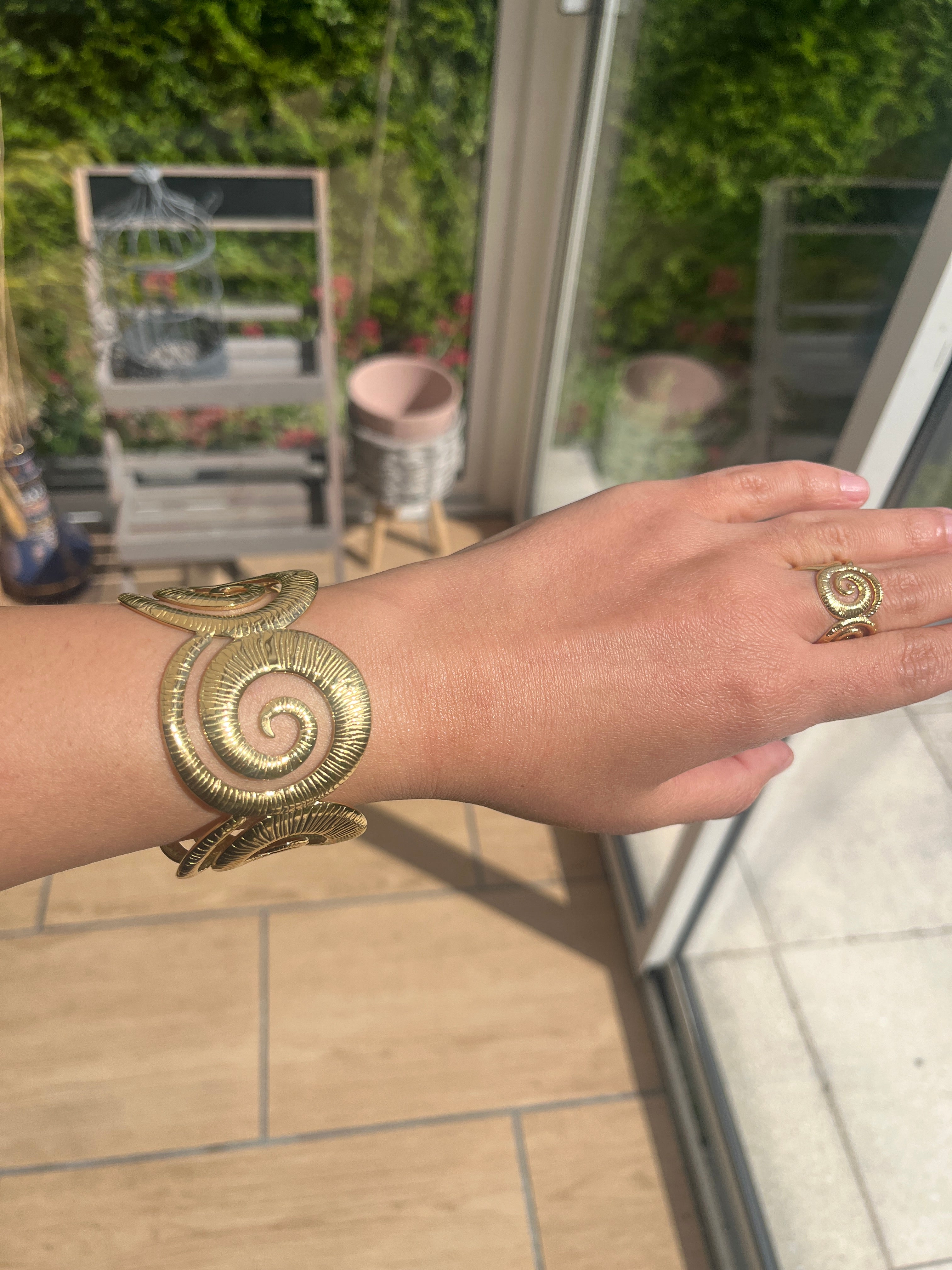 Bague assil acier inoxydable