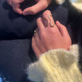 Bague Carolina acier inoxydable