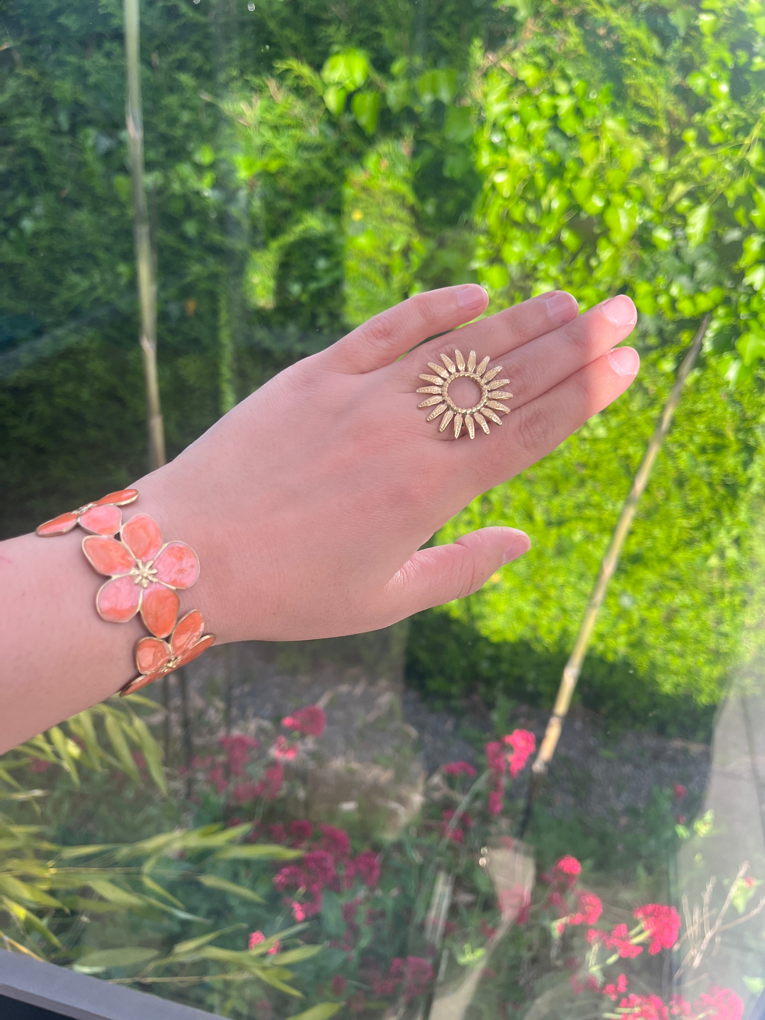 Bague soléa acier réglable
