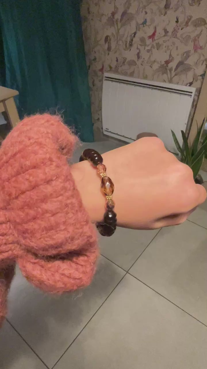 Bracelet élastique ORA (création)